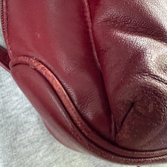 Pelle Studio Wilson\'s Leather Deep Red Backpack Adj. Straps Roomy Interior main image 10